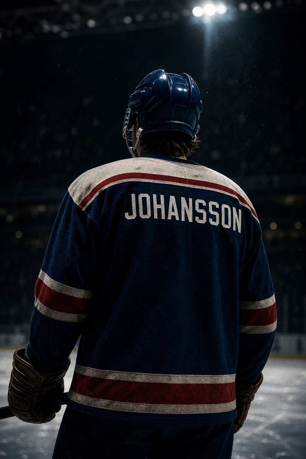 AI illustration of Niklas Johansson